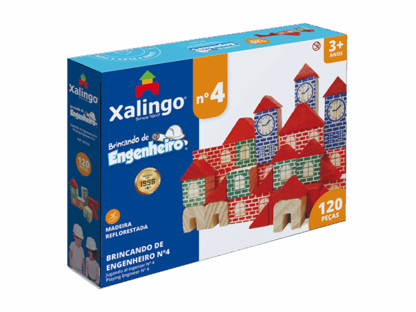 Xalingo Ingeniero Nº 4 x 120 piezas