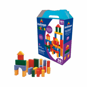 Xalingo Multibloques Colores x 50 piezas