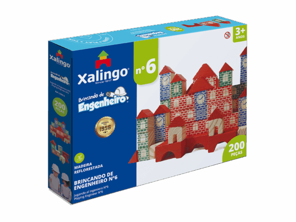 Xalingo Ingeniero Nº 6 x 200 piezas